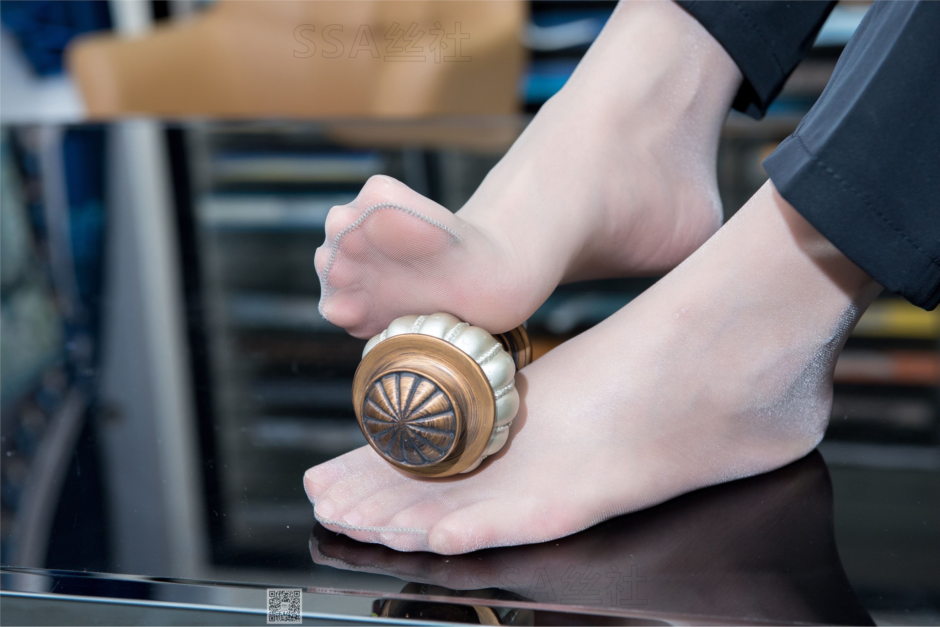 SSA丝社  NO.059 雪梨 卖窗帘的小姐姐